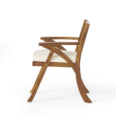 Hermosa 5-Piece Acacia Wood Outdoor Dining Set