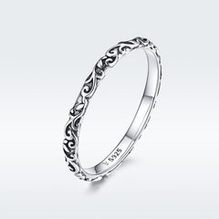 925 Sterling Silver Size 6.0 Ring for Women