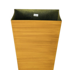 Outsunny 28" Tall Outdoor Planters Set of 3 with Drainage Holes