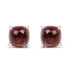 2.60 Carat Genuine Pink Topaz .925 Sterling Silver Earrings
