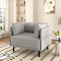 Vintage Modern Aesthetic Appeal Lounge Chair
