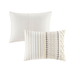 Full Queen Cotton Chenille Duvet Set