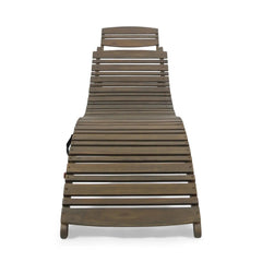 Lahaina Wood Foldable Chaise Lounge