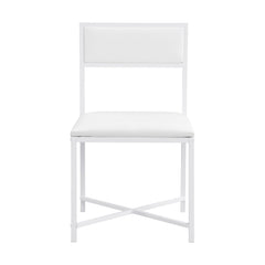 TOPMAX Modern Compact 63-inch 5-Piece Extendable Dining Table Set