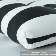 2-Piece High Back Patio Chair Cushion Set