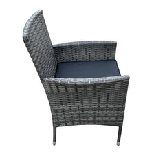 9 Piece Outdoor Patio Wicker Dining Set