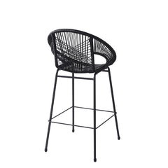 Outdoor Patio Barstool Set Weather Resistant