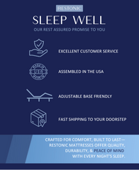 Restonic ComfortCare Hybrid Restful Nights Plush Full Mattress