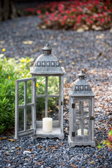 Wooden Candle Lantern Decorative, Hurricane Lantern Holder Decor