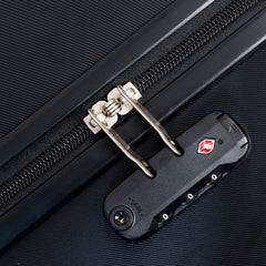 9-Piece Black Luggage Set by GigaTech with TSA Lock