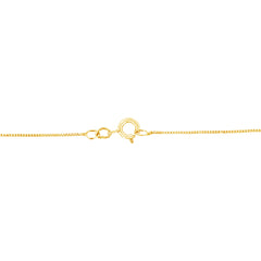 10k Yellow Gold Plated .925 Sterling Silver 3.0 cttw Round-Cut Diamond Open Heart Pendant Necklace (J-K Color, I1-I2 Clarity) - 18"
