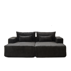 87' Oversized Sectional Lounge Chaise