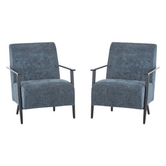 Modern Lounge Chair With Upholstery