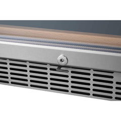 Edgestar 24-Inch Wide 131 Bottle Capacity Built-In Triple Zone Wine Cooler (SAK65891)