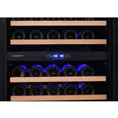 Edgestar 24-Inch Wide 131 Bottle Capacity Built-In Triple Zone Wine Cooler (SAK65891)