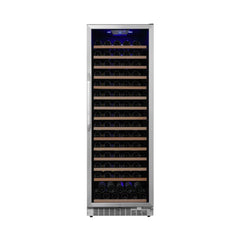 Edgestar 24-Inch Wide 151 Bottle Capacity Freestanding Single Zone Wine Cooler With Even Cooling Technology (SAK30756)
