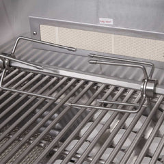 Edgestar 89K BTU 36-Inch Liquid Propane Freestanding LED Lighting Grill Cart With Rotisserie (SAK85914)
