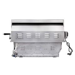 Edgestar 89K BTU 36-Inch Natural Gas Freestanding Grill Cart With Lighting Knobs & Rotisserie (SAK12573)