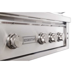 Edgestar 89K BTU 36-Inch Natural Gas Freestanding Grill Cart With Lighting Knobs & Rotisserie (SAK12573)