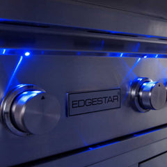 Edgestar 89K BTU 36-Inch Natural Gas Freestanding Grill Cart With Lighting Knobs & Rotisserie (SAK12573)