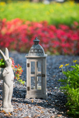 Wooden Candle Lantern Decorative, Hurricane Lantern Holder Decor