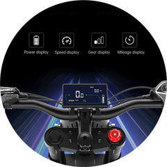 EKX X21 2000W 48V/35AH Premium Electric Off-Road Mountain Dirt Bike (SAK92745)