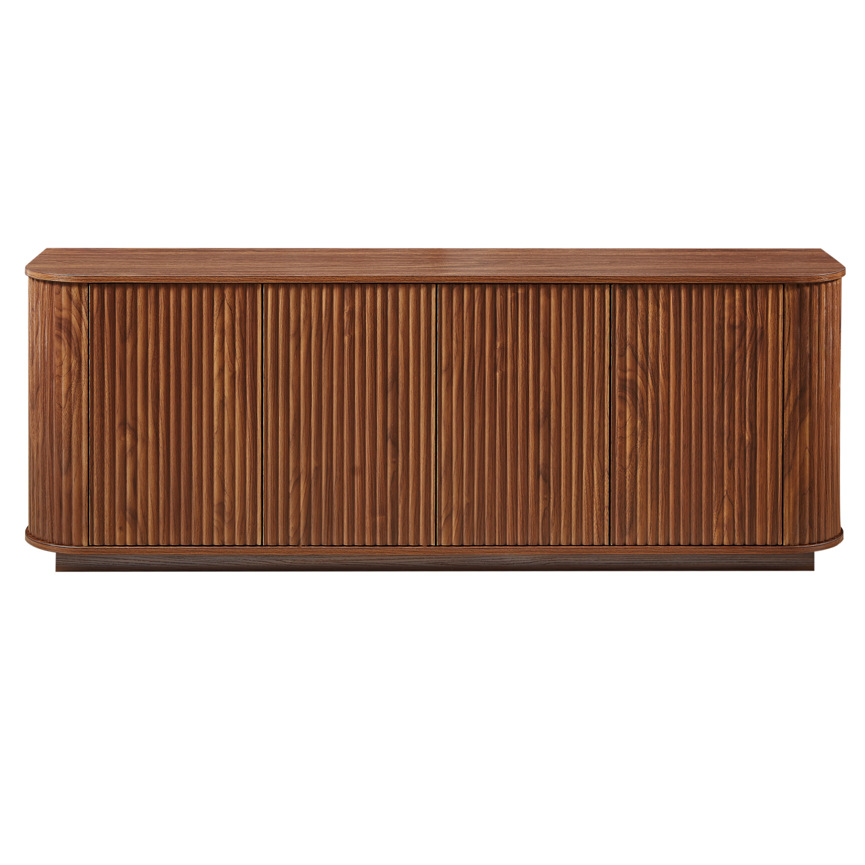 wave pattern sideboard storage cabinet