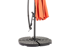 Best Choice Products 10ft Offset Hanging Market Patio Umbrella
