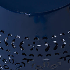 Ruby Side Table Lace Cut Metal End Table for Outdoor & Indoor Use