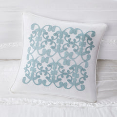 5 Piece Microfiber Ruffled Comforter Set White California King