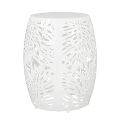 Modern Design Metal End Table, Large