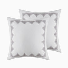 Full Queen Cotton Chenille Duvet Set