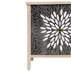 Sideboard Buffet Cabinet with 4 Doors and Adjustable Shelves