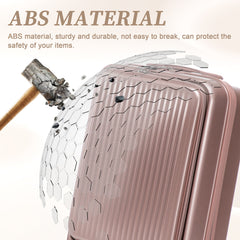 14'/20' 2-Piece ABS Spinner Wheel Luggage Set