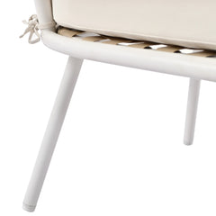 K&K 4-Piece Boho Rope Patio Furniture Set