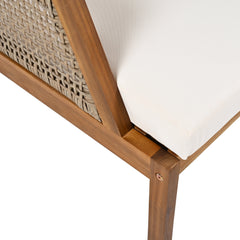 Acacia Wood Patio Furniture Club Chair