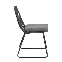 7 Pc Outdoor Wicker Dining Set for Patio