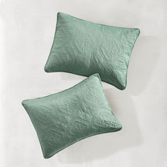 3 Piece Reversible Bedspread Set Seafoam Full/Queen