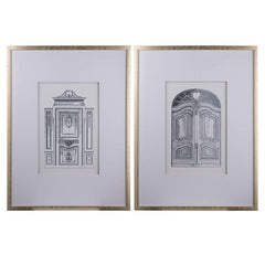 The Grand Portal™ Duo — Architectural Pencil Art Prints