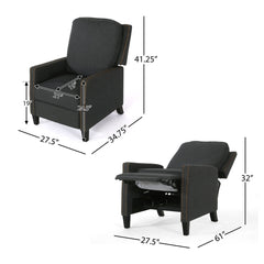 Contemporary Wide Manual Standard Recliner