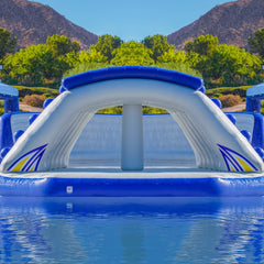 Giant Inflatable Water Climbing Obstacle Course With Air Pump (SAK87625)