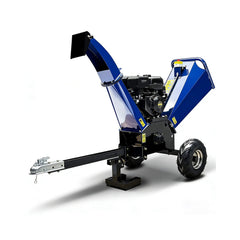 Heavy-Duty 5-Inch 15HP 420CC Gas Wood Chipper Shredder With Electric Start And Tow Hitch (SAK48652)