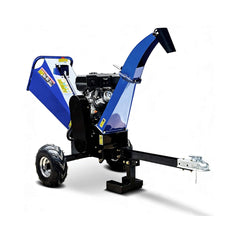 Heavy-Duty 5-Inch 15HP 420CC Gas Wood Chipper Shredder With Electric Start And Tow Hitch (SAK48652)