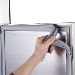 Heavy-Duty 54-Inch Stainless Steel 2-Door Reach-In Upright Commercial Freezer (SAK66598)