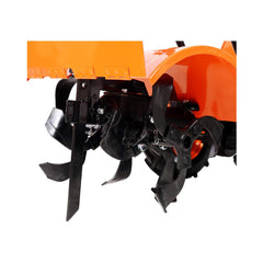 Heavy-Duty 7HP 212CC Rear Tine Power Tiller Gas Engine Garden Cultivator, 20 Inch (SAK83179)
