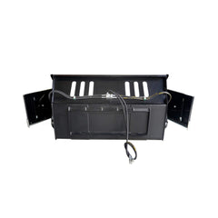 Heavy-Duty 89-Inch Snow Bucket Skid Steer Attachment With Swing Doors (SAK48371)