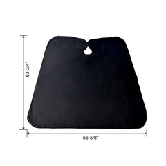 Heavy-Duty All-Purpose Extra Wide PU Leather Hydraulic Reclining Barber Chair (SAK74613)