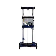 Heavy-Duty Lightweight Manual Hand Crank Straddle Stacker With Adjustable Straddle Legs, 400LBS (SAK94576)