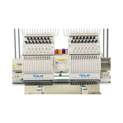 Heavy-Duty Multi-Functional Commercial 15-Needle Double Head Embroidery Machine (SAK76814)