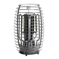 Huum Hive Mini Floor Mount Traditional Steel Sauna Heater With Digital Controller & Sauna Stones (SAK91438)